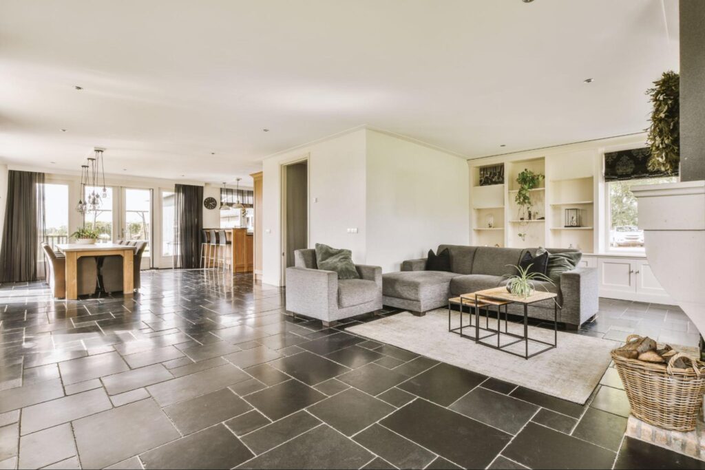 flooring in a new build home