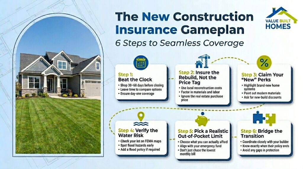 New construction insurance tips for seamless coverage and protecting your investment.