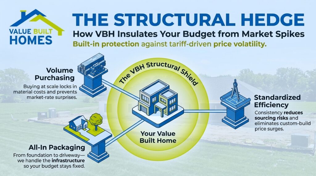 VBH protects your budget from market fluctuations with efficient home building solutions.