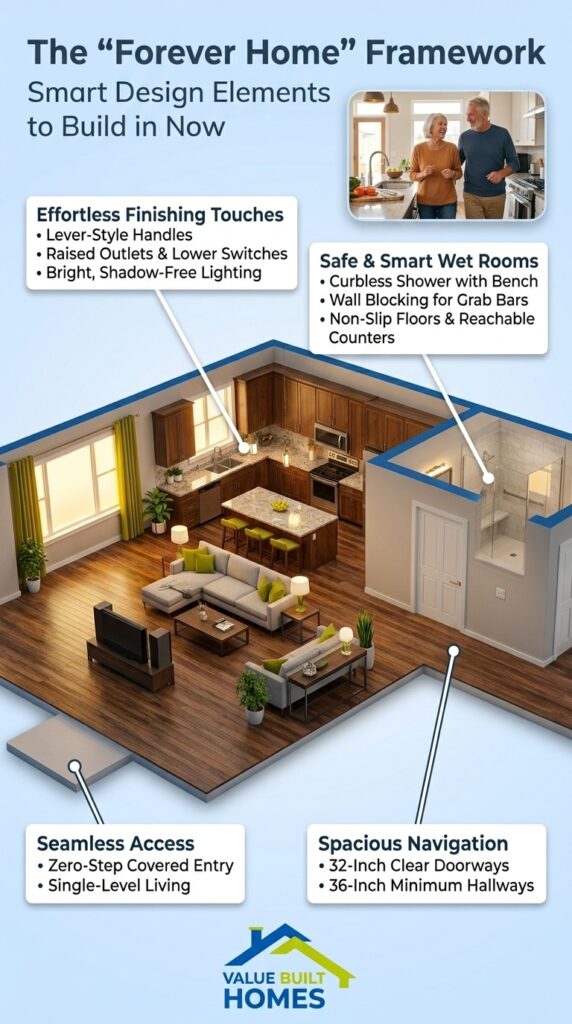 Smart designs for aging in place homes offer safety, accessibility, and comfort.