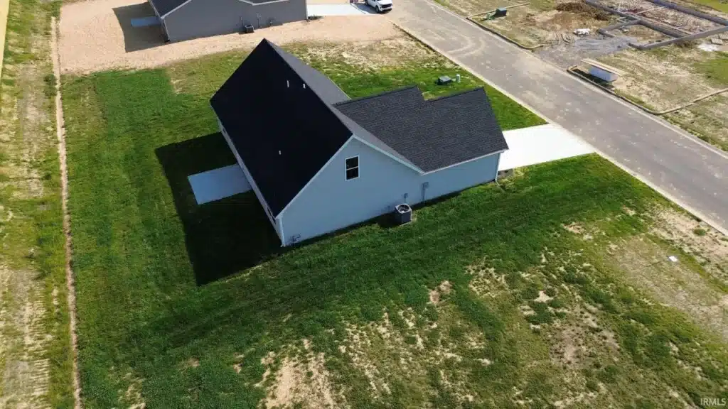 New Home Aerial View Persimmon Ln
