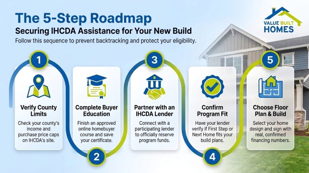 Verify county limits for Indiana down payment assistance eligibility and secure your new home.
